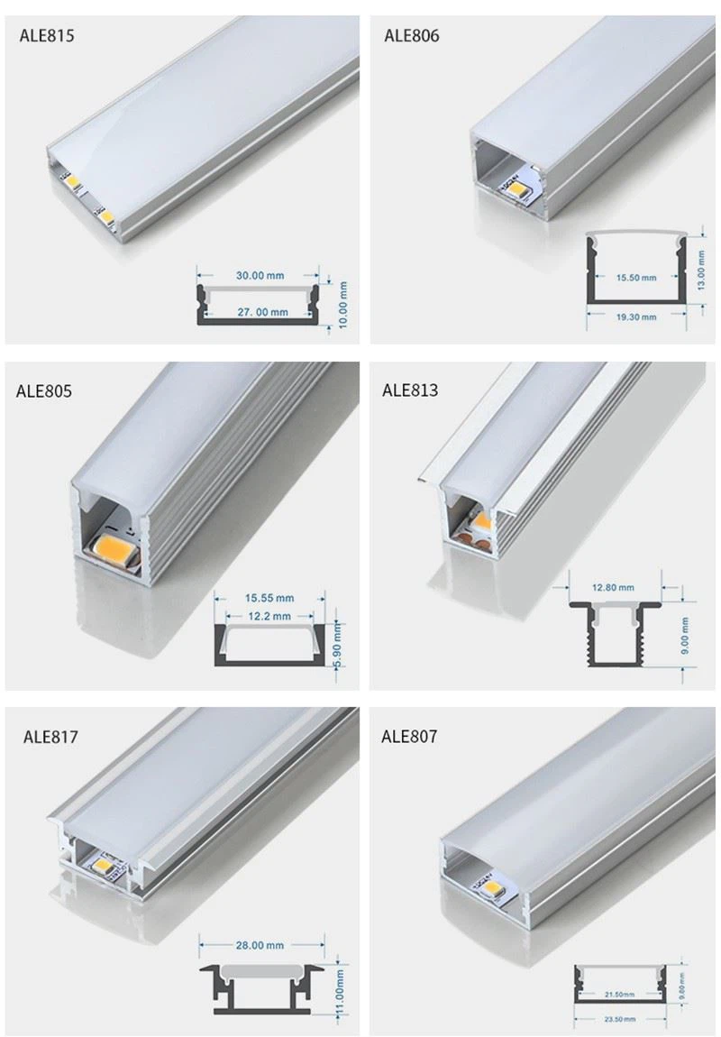 2. led aluminium profile 3m