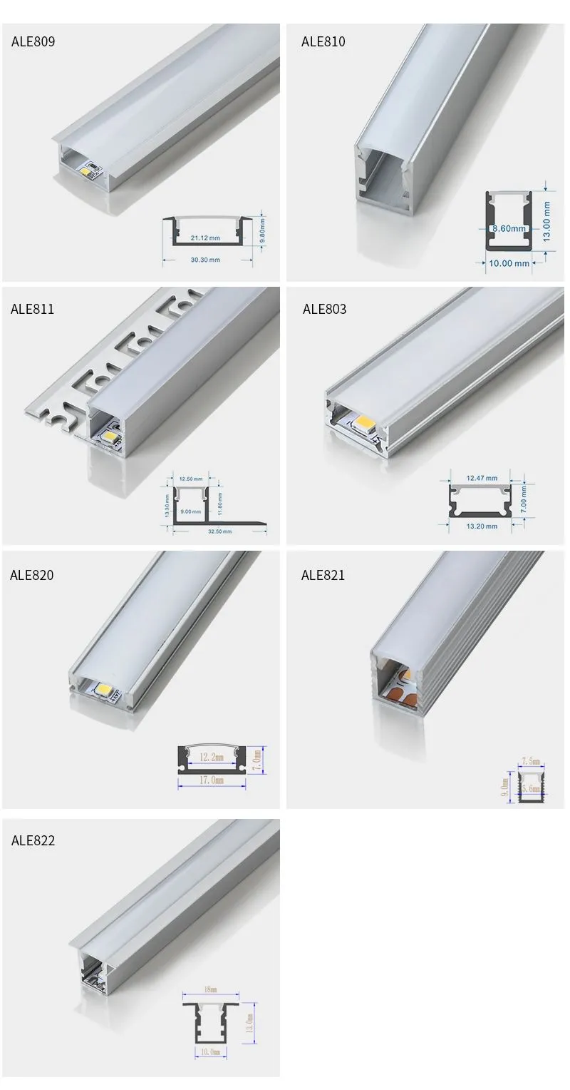 3. led strip light aluminum